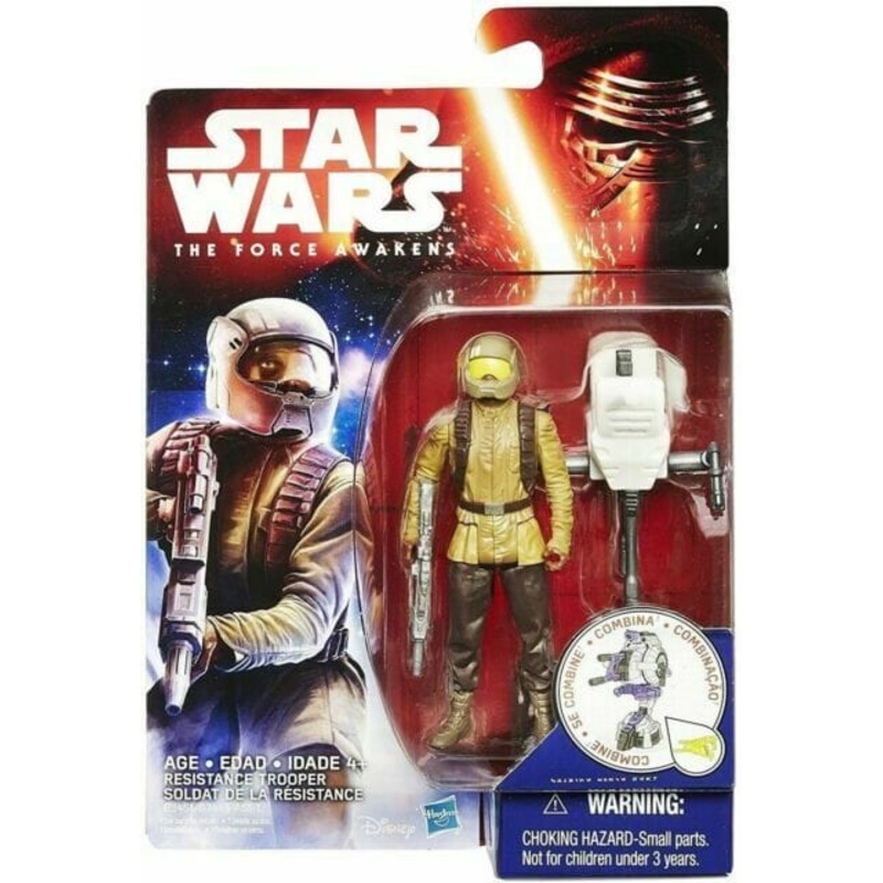 Hasbro Star Wars Force Awakens Resistance Trooper Action Figure