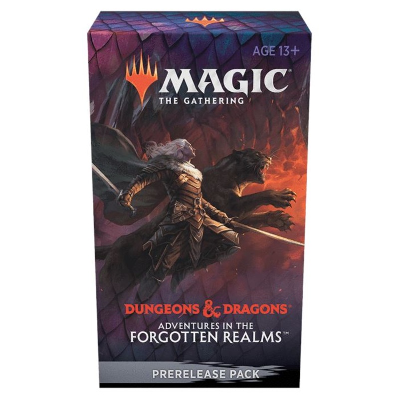 Magic The Gathering Adventures in the Forgotten Realms Pre Release Kit (6 Packs + Promo)