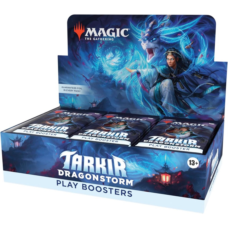 Magic The Gathering Tarkir Dragonstorm Play Booster Box (30 Packs)