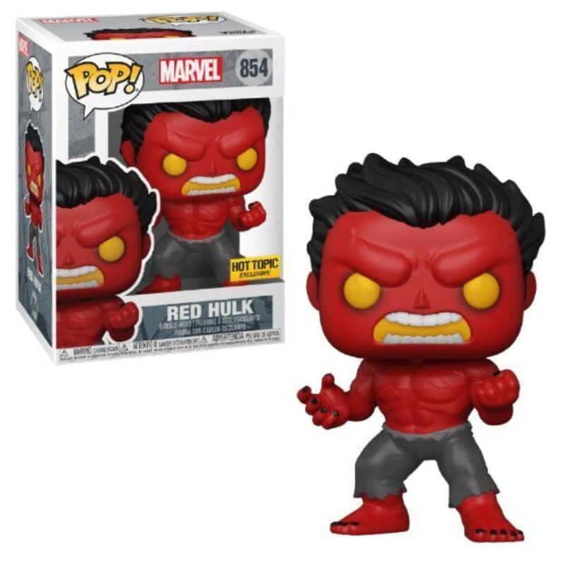 Marvel Red Hulk Exclusive Funko Pop! #854
