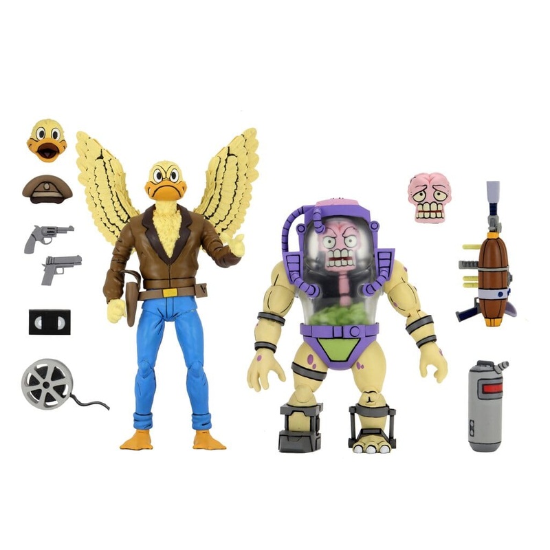 Neca Ace Duck and Mutagen Man Teenage Mutant Ninja Turtles (TMNT) 7 Inch Action Figure 2 Pack