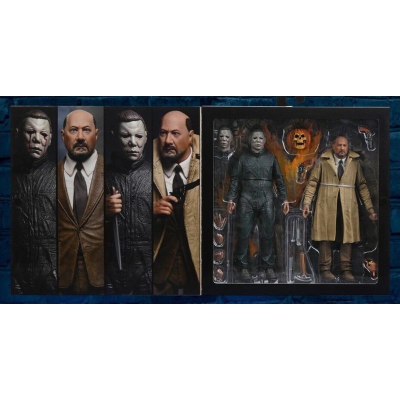 Neca Halloween 2 Ultimate Michael Myers & Dr. Loomis 2 Pack 7 Inch Action Figures