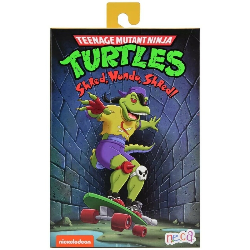 NECA Teenage Mutant Ninja Turtles Tmnt Cartoon Ultimate Mondo Gecko