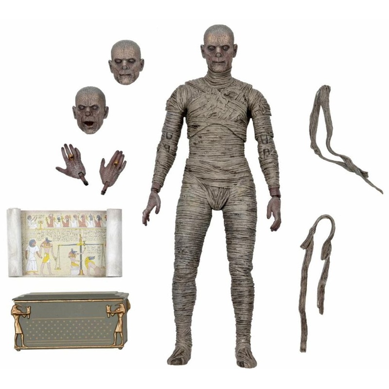 Neca Universal Monsters Ultimate The Mummy (Color) 7 Inch Action Figure (In Sotck)