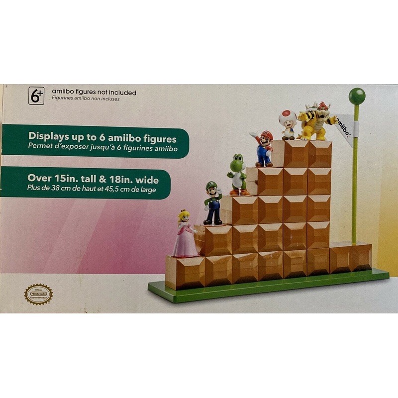 Nintendo Amiibo Mario Brick End Level Display Stand