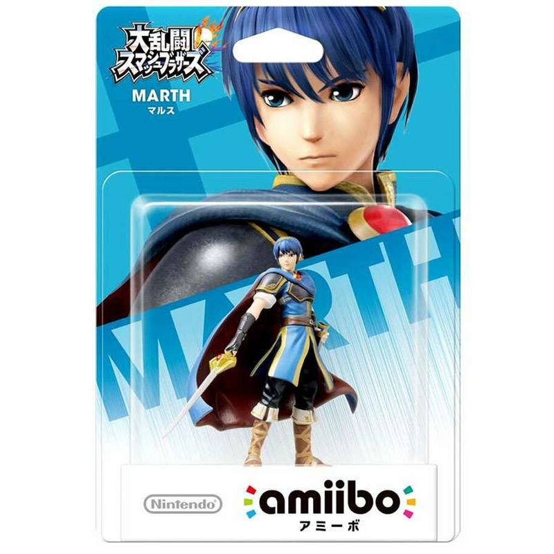 Nintendo Amiibo Super Smash Bros Marth Figure