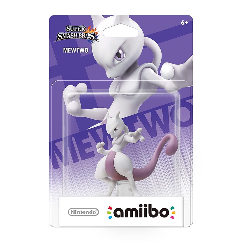 Nintendo Amiibo Super Smash Bros Mewtwo Figure