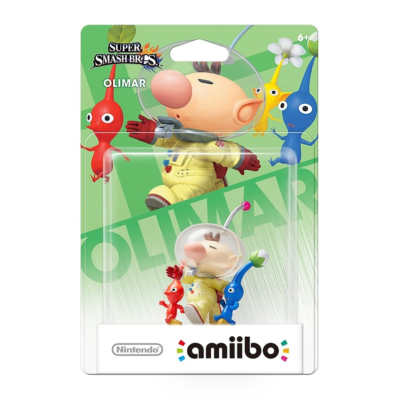 Nintendo Amiibo Super Smash Bros Olimar Figure