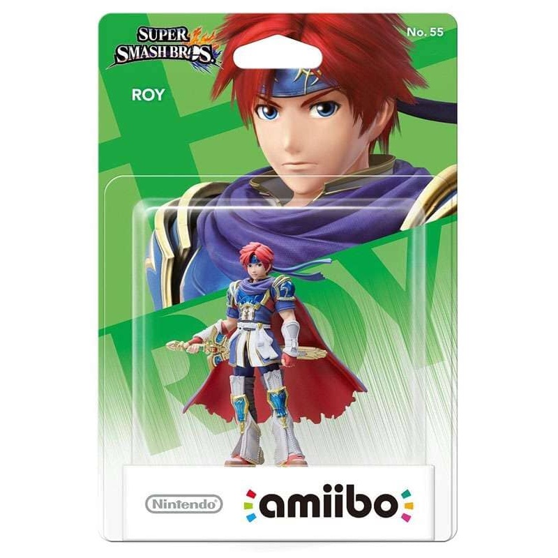 Nintendo Amiibo Super Smash Bros Roy Figure