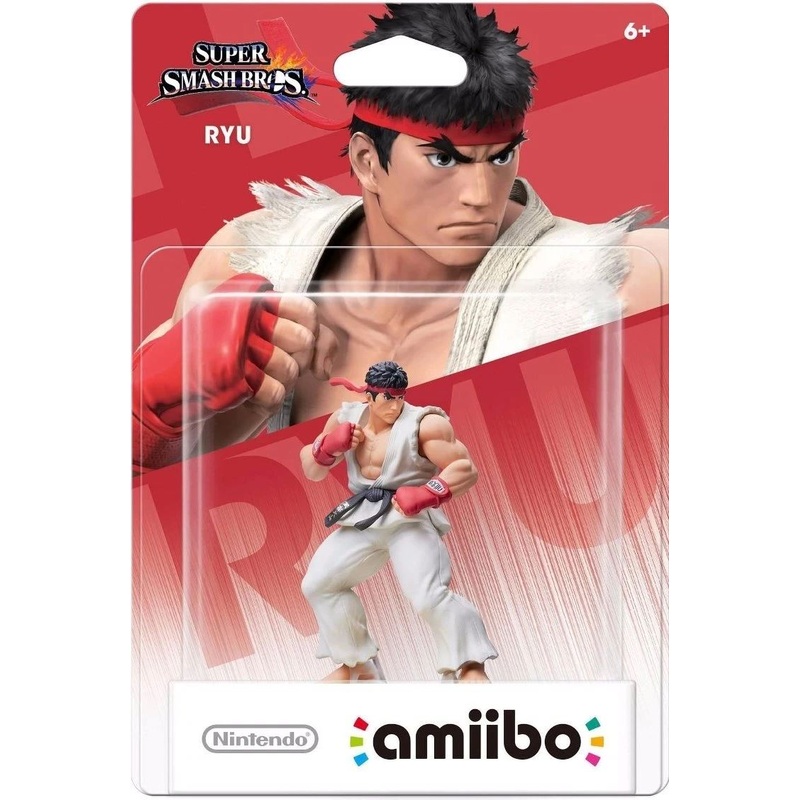 Nintendo Amiibo Super Smash Bros Ryu Figure