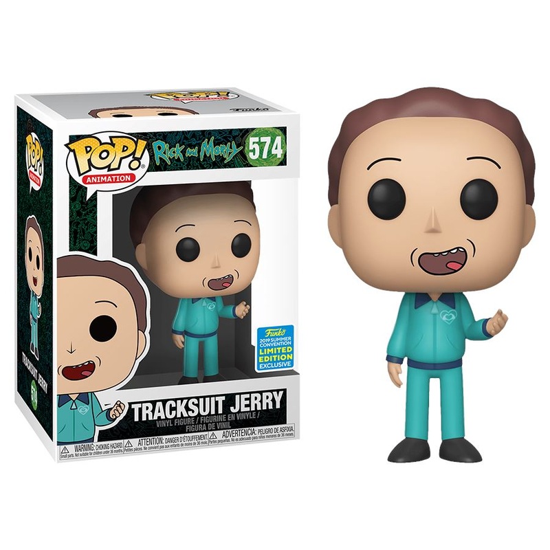 Rick and Morty Tracksuit Jerry Summer Convention Exclusive Funko Pop! #574