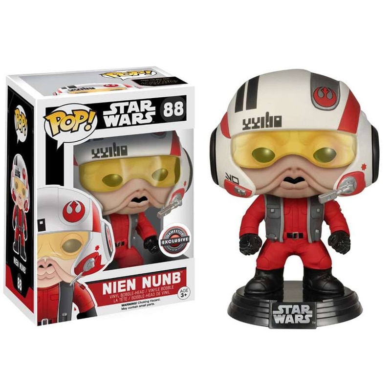 Star Wars The Force Awakens Nien Nunb Exclusive Funko Pop! #88