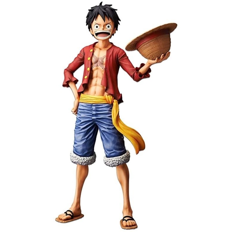 Banpresto One Piece Monkey D Luffy (Grandista Nero) Figure