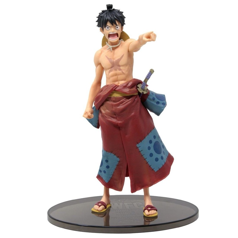 Banpresto One Piece Monkey D Luffy (World Figure Colosseum) Figure