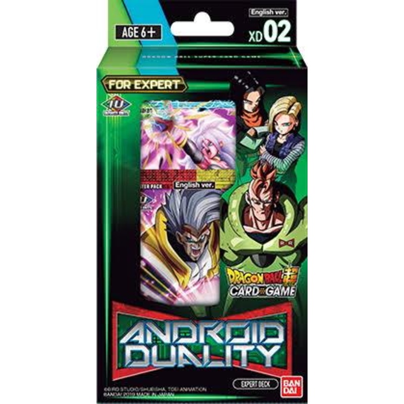 Dragon Ball Super Android Duality Expert Deck XD02