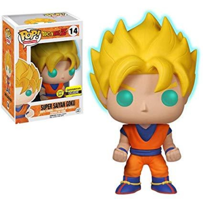 Dragon Ball Z Super Saiyan Goku Glow in the Dark Exclusive Funko Pop! #14