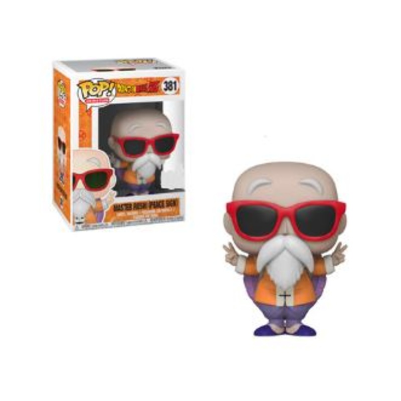 Funko Pop! Dragon Ball Super Master Roshi Peace Sign FYE Exclusive #381