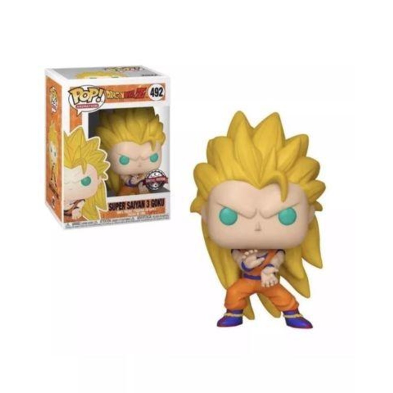 Funko Pop! Dragon Ball Z Super Saiyan 3 Goku Exclusive #492