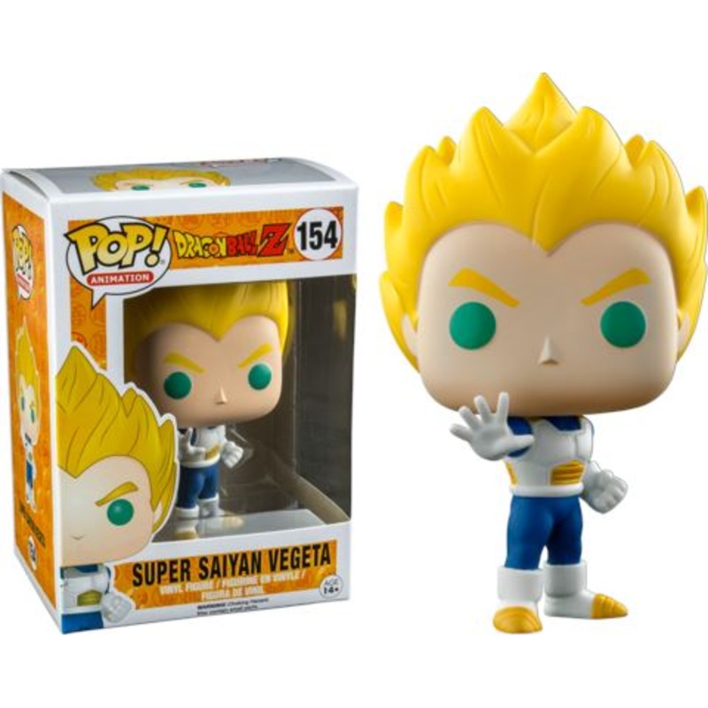 Funko Pop! Dragon Ball Z Super Saiyan Vegeta Exclusive #154