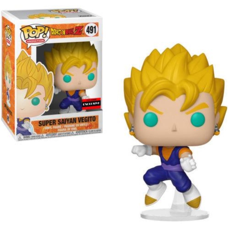 Funko Pop! Dragon Ball Z Super Saiyan Vegito AAA Anime Exclusive #491