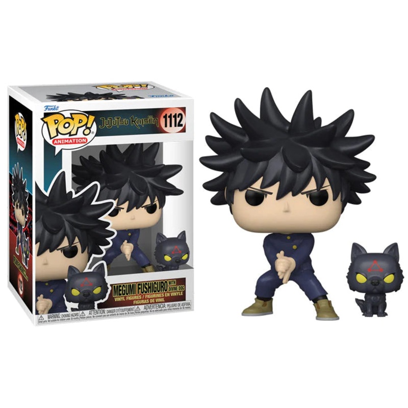 Jujutsu Kaisen Megumi Fushiguro (With Divine Dog) Funko Pop! #1112