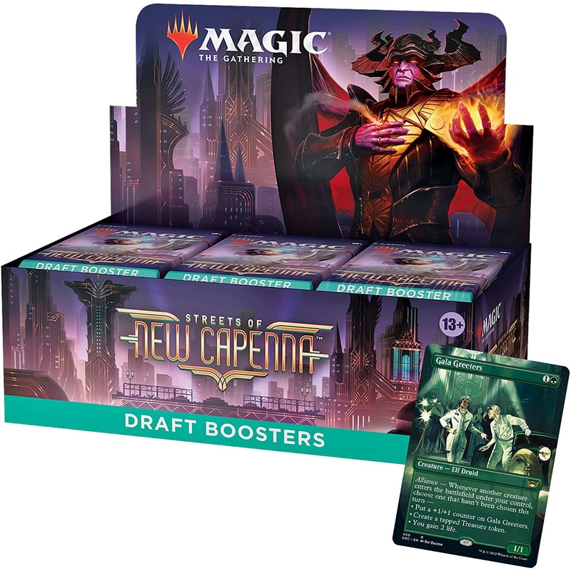 Magic the Gathering: Streets of New Capenna Draft Booster Box (36 Booster Packs)