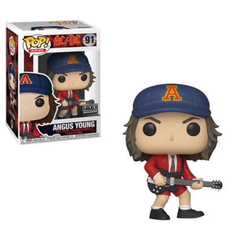 AC/DC Angus Young (Red Jacket) Exclusive Funko Pop! Rocks #91
