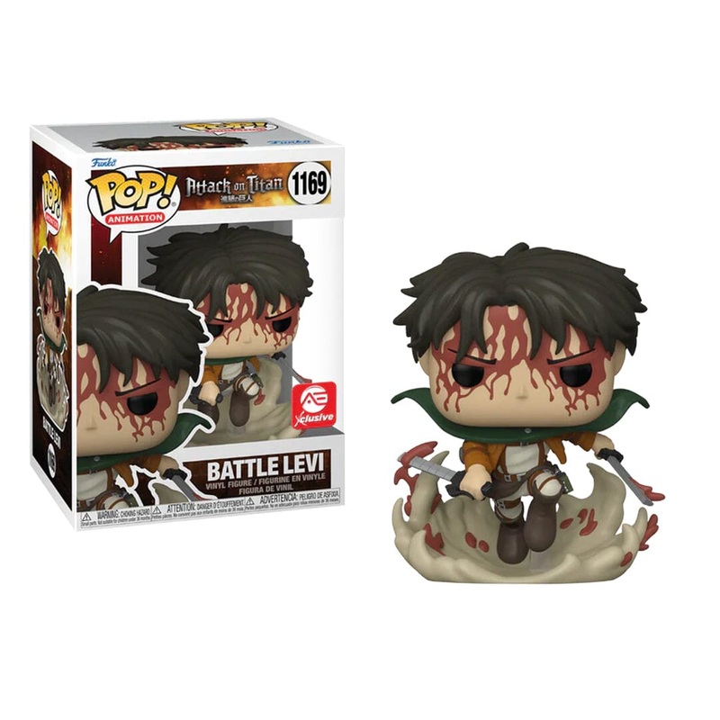 Attack On Titan Battle Levi (Bloody) Exclusive Funko Pop #1169
