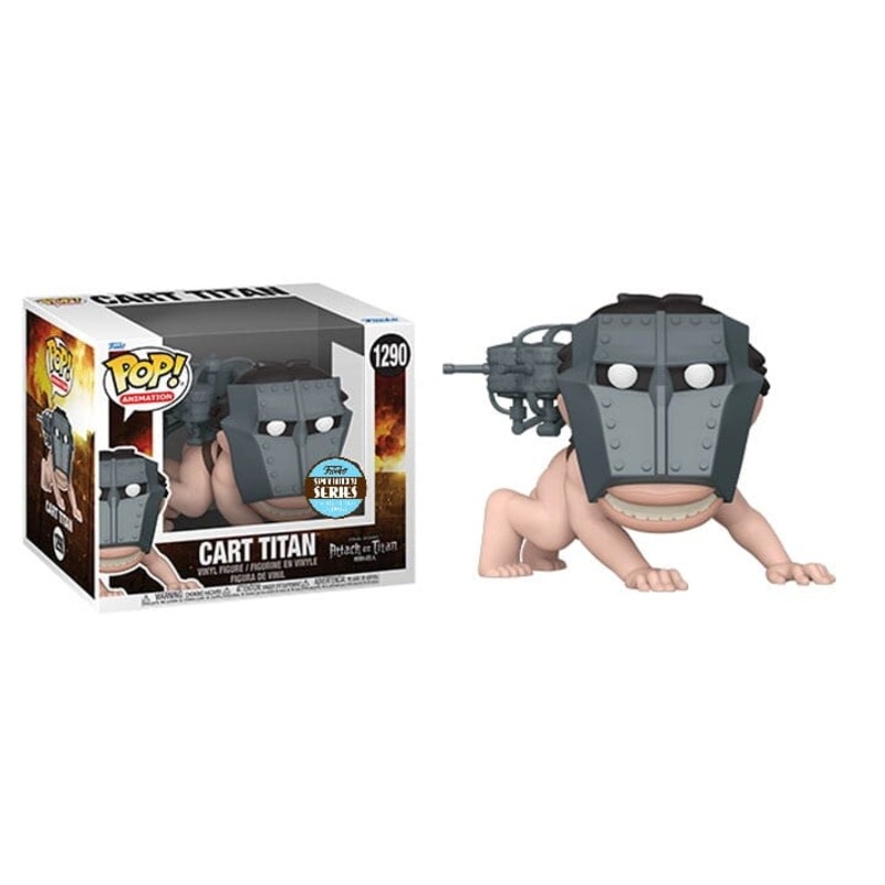 Attack on Titan Cart Titan Funko Pop! Super #1290