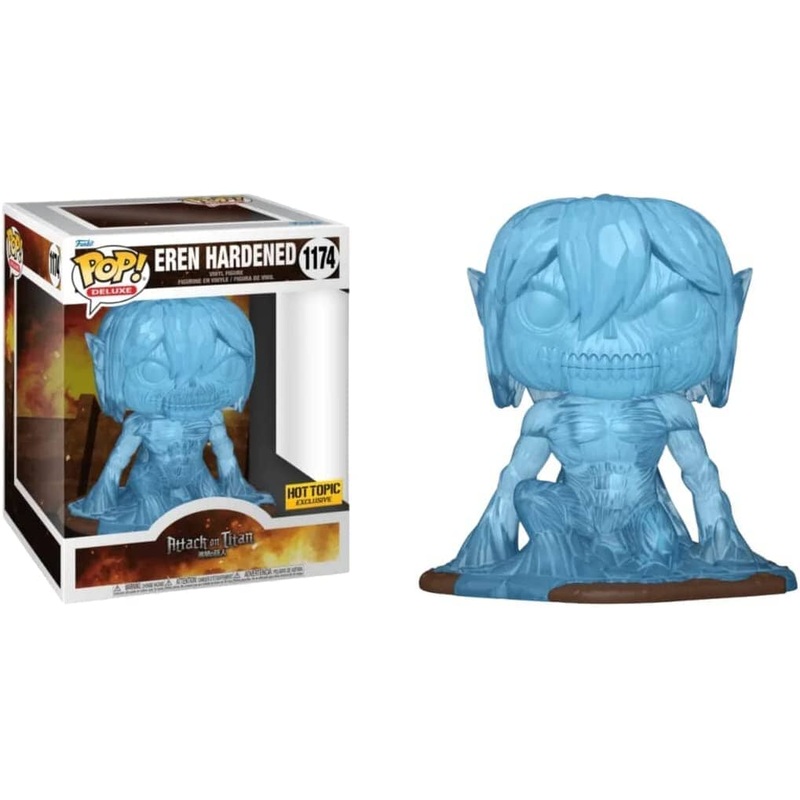 Attack On Titan Eren Yaeger Hardened Deluxe Exclusive Funko Pop! #1174