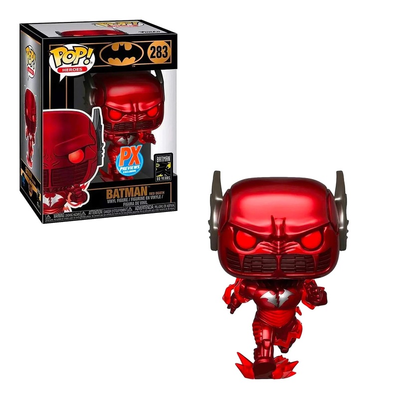 Batman 80th Anniversary Batman Red Death Exclusive Funko Pop! #283