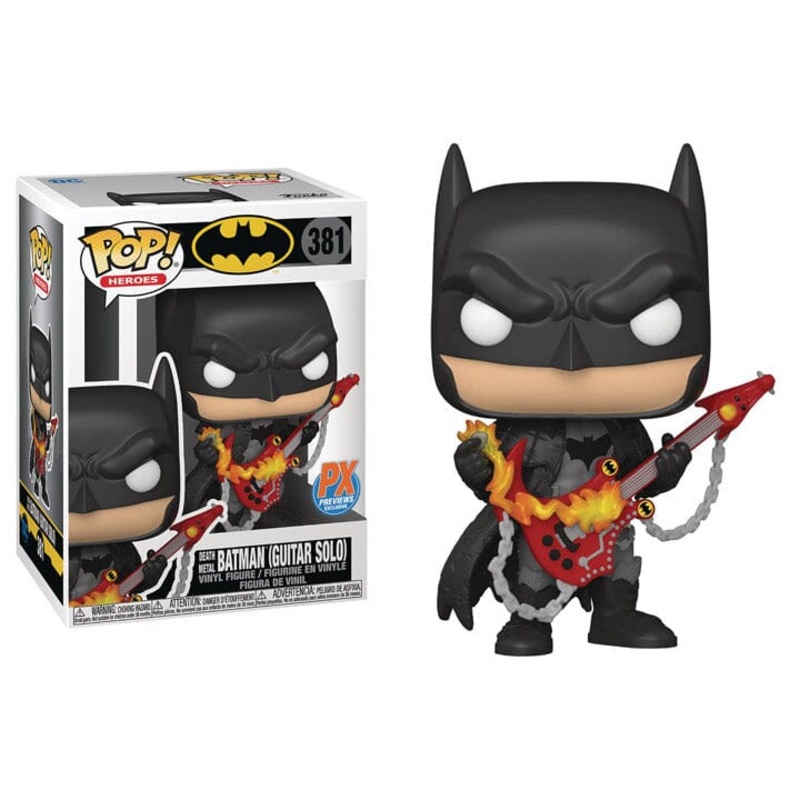 Batman Death Metal Batman (Guitar Solo) Exclusive Funko Pop! #381