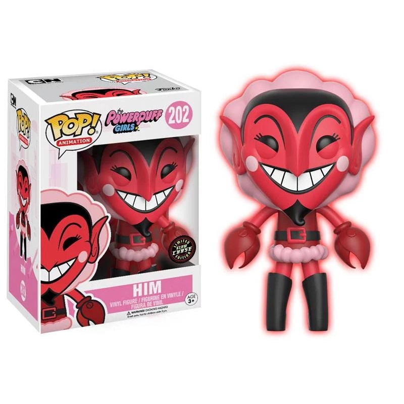 Cartoon Network Powerpuff Girls Him Glow Exclusive Funko Pop! #202