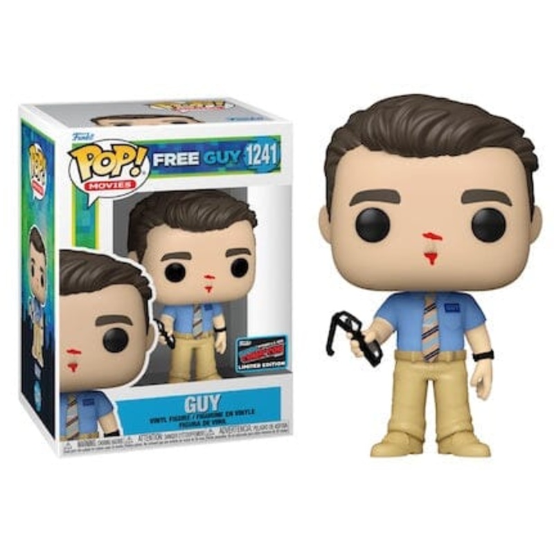 Free Guy Guy NYCC (Official Sticker) Funko Pop! #1241