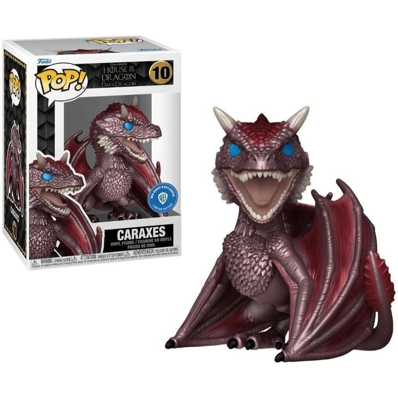 Game Of Thrones House Of The Dragon Caraxes (Metallic) Exclusive Funko Pop! #10