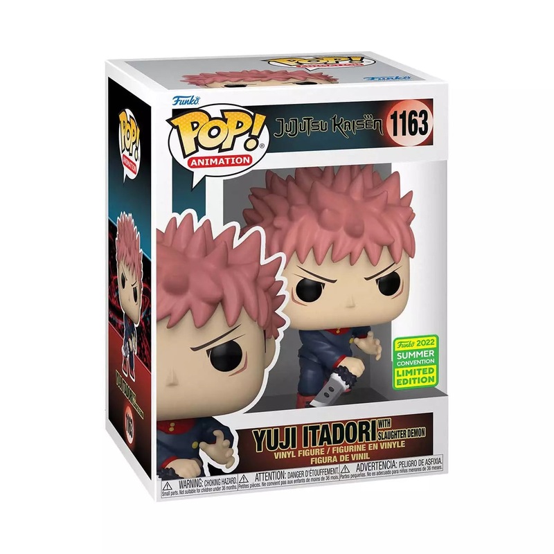 Jujutsu Kaisen Yuji Itadori (With Slaughter Demon) Summer Convention Exclusive Funko Pop! #1163