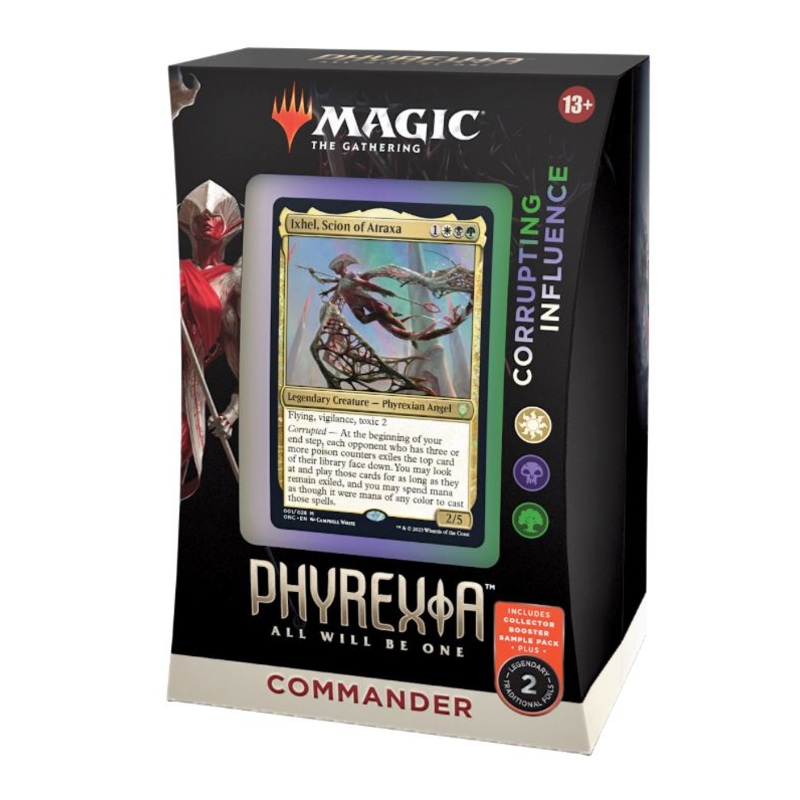 Magic The Gathering Corrupting Influence Phyrexia: All Will Be One Commander Deck