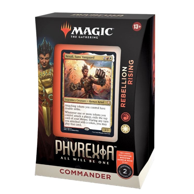 Magic The Gathering Rebellion Rising Phyrexia: All Will Be One Commander Deck
