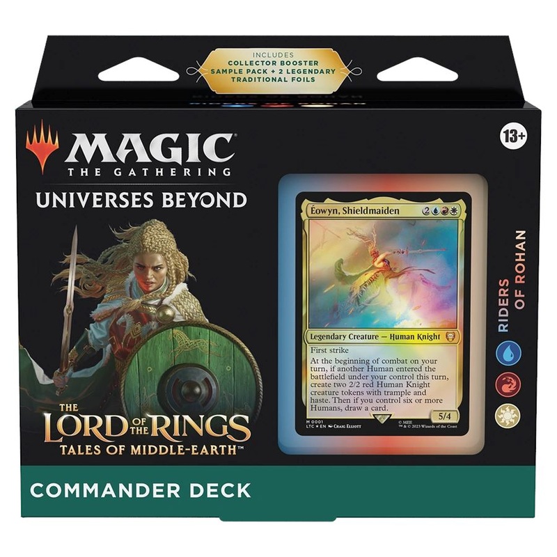 Magic: The Gathering The Lord of The Rings: Tales of Middle-Earth Riders of Rohan Commander Deck