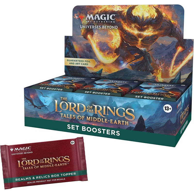 Magic: The Gathering The Lord of The Rings: Tales of Middle-Earth Set Booster Box (30 Packs)