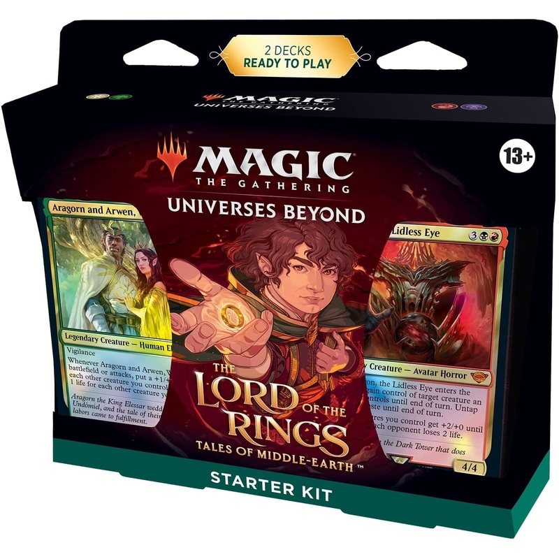 Magic: The Gathering The Lord of The Rings: Tales of Middle-Earth Starter Kit ( Two 60 Card Decks)
