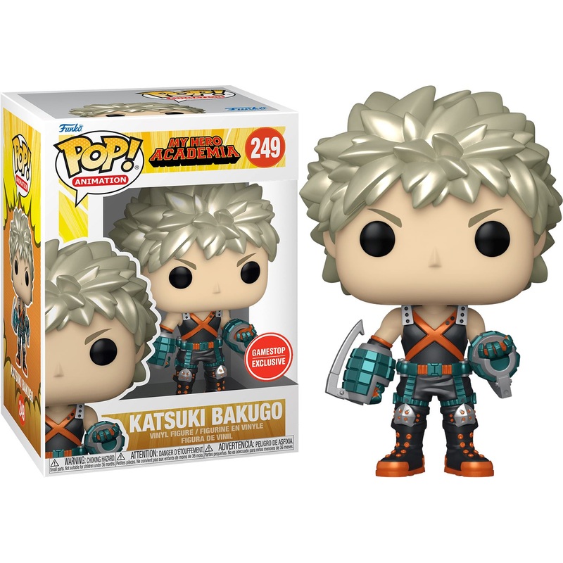 My Hero Academia Katsuki Bakugo (Metallic) Exclusive Funko Pop! #249