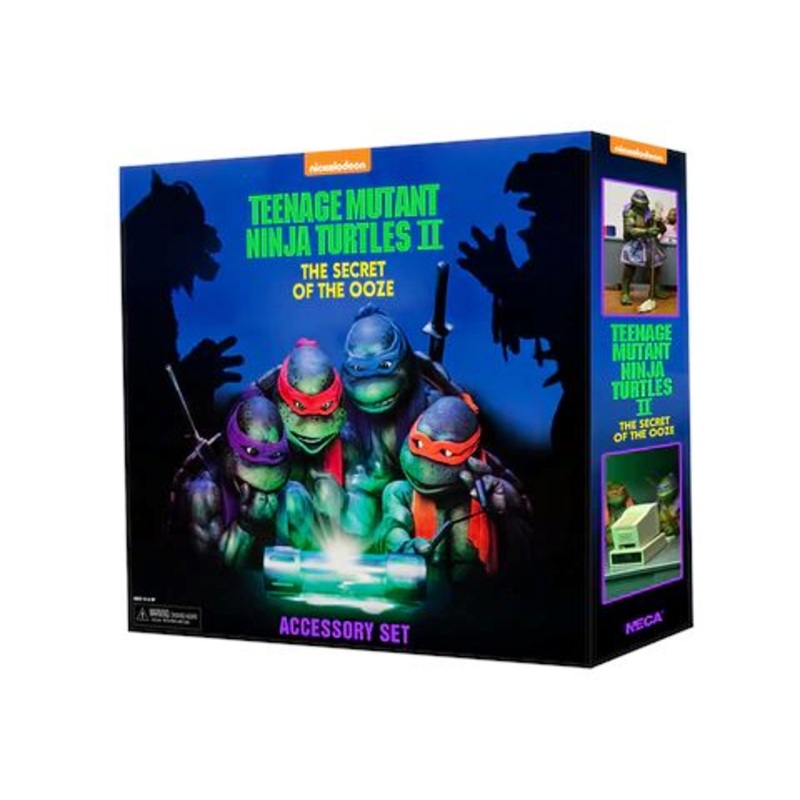 Neca Teenage Mutant Ninja Turtles II Secret of the Ooze Accessory Set Exclusive (TMNT)