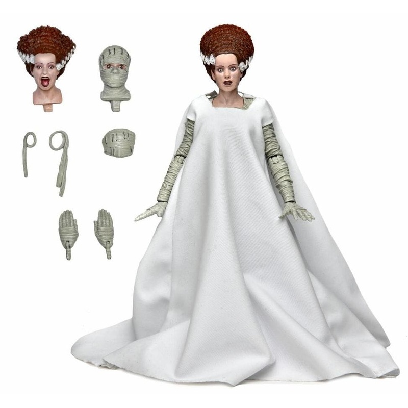 Neca Universal Monsters Ultimate Bride of Frankenstein (color) 7 Scale Action Figure