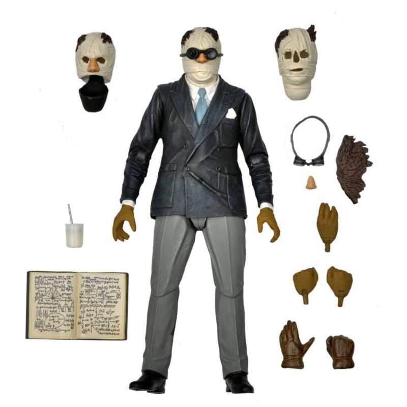 Neca Universal Monsters Ultimate Invisible Man 7 Inch Action Figure