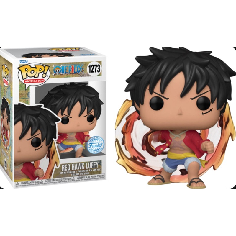 One Piece Luffy Red Hawk Exclusive Funko Pop #1273 (Special Edition Sticker)(Pre Order)