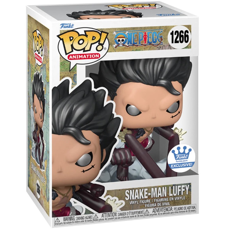 One Piece Snake Man Luffy (Metallic) Exclusive Funko Pop #1266