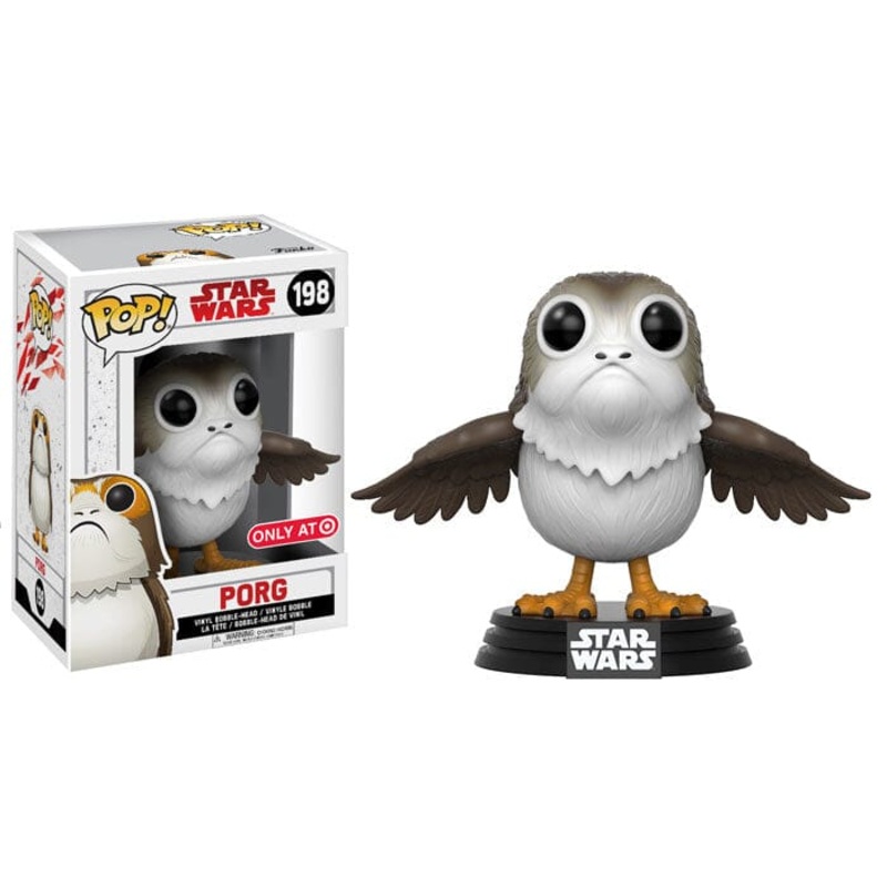 Star Wars (Wings Open) Porg Exclusive Funko Pop! #198