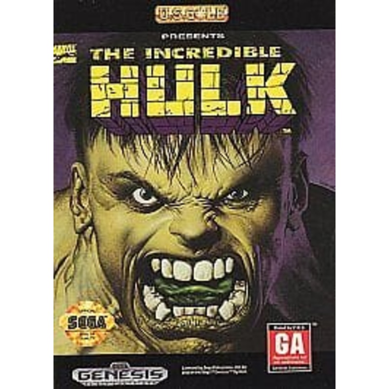 The Incredible Hulk for the Sega Genesis