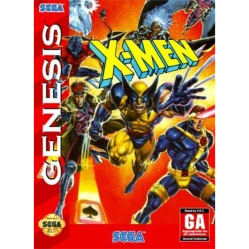 X-Men for the Sega Genesis|Pre-owned Complete